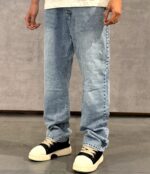 Wideleg Denim Trouser