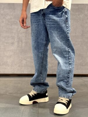 Wideleg Denim Trouser