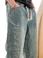 BALLON DENIM GREEN ICE WASHED