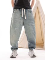 BALLON DENIM GREEN ICE WASHED